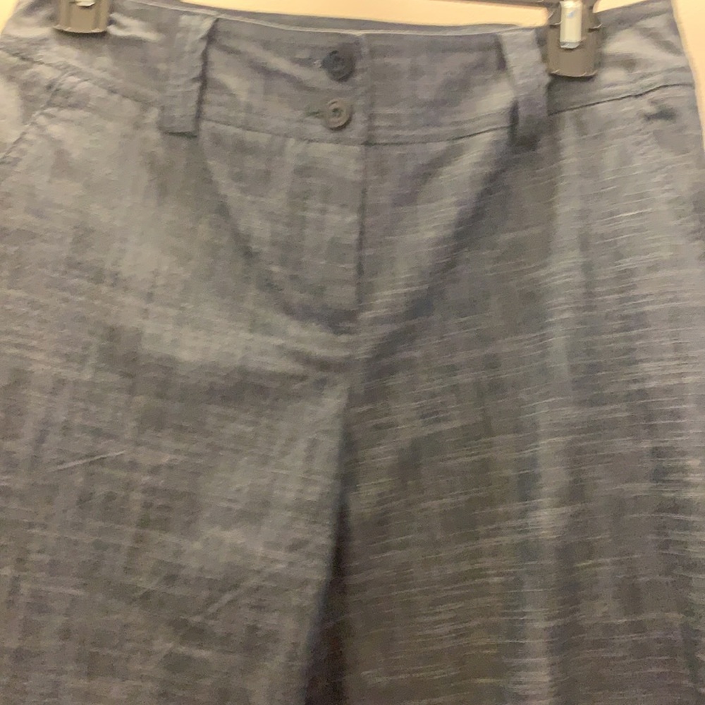 AB Studio Gray Women Capri Size 2 - Picture 4 of 6